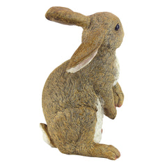 Design Toscano tail texture detail showing Hopper the Bunny finish and realism