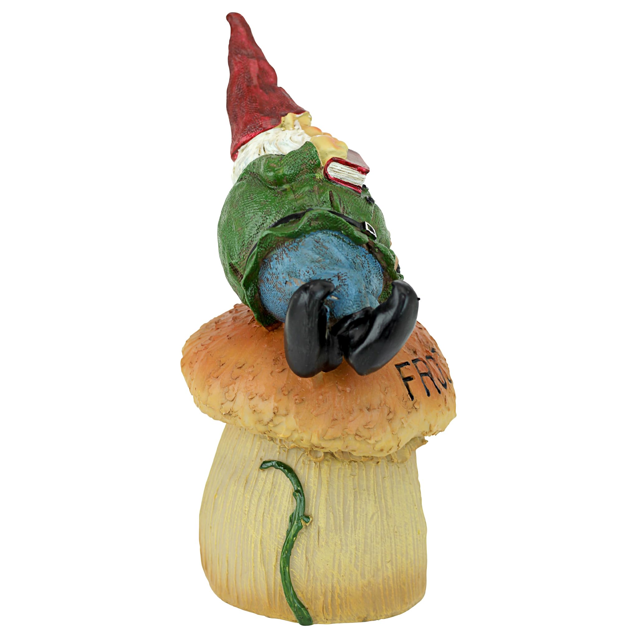 Design Toscano in fairy garden setting adding whimsical focal interest outdoors