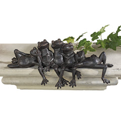 Design Toscano close-up texture highlighting hand-finished stone-like detail