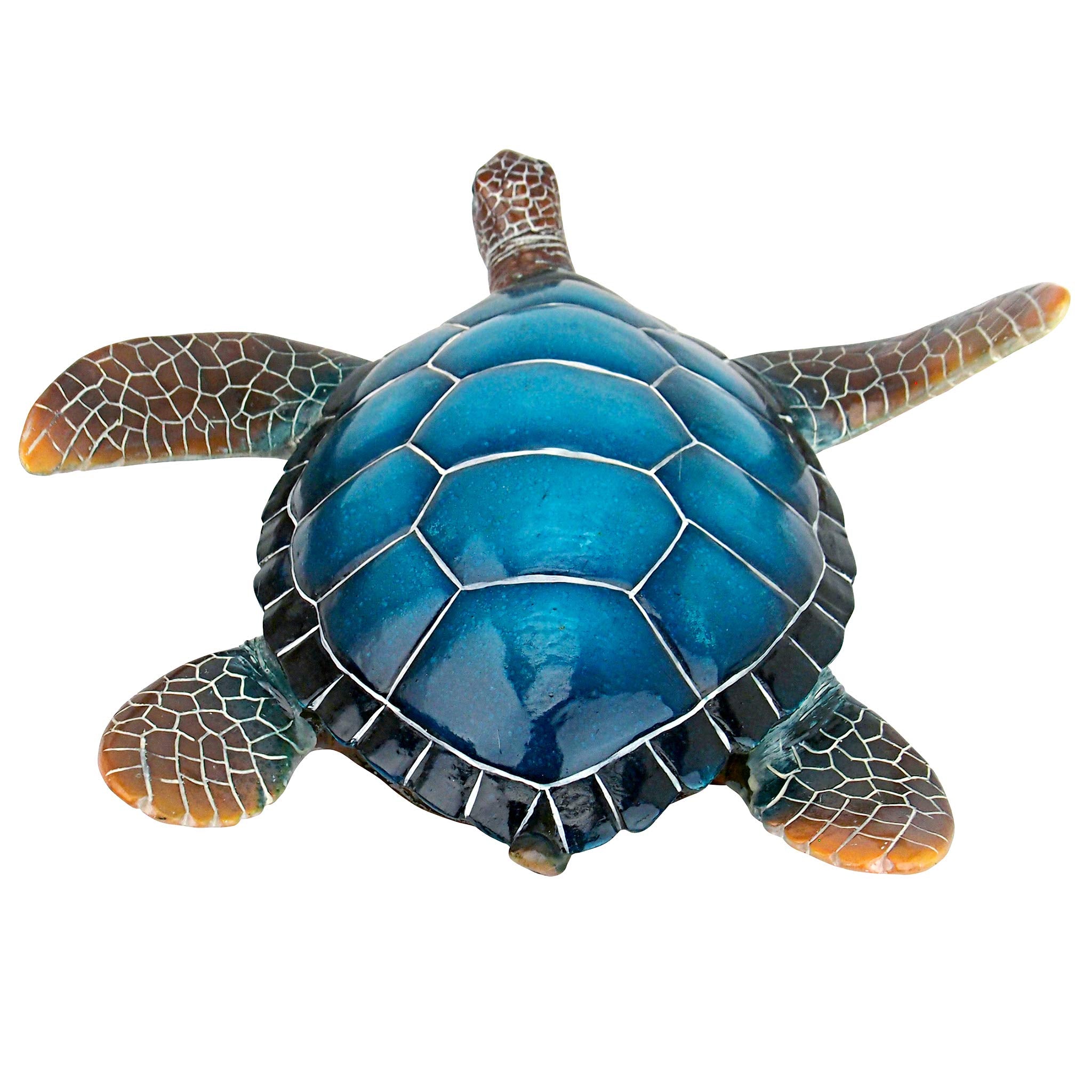 Design Toscano turtle on patio showing how it enhances outdoor decor