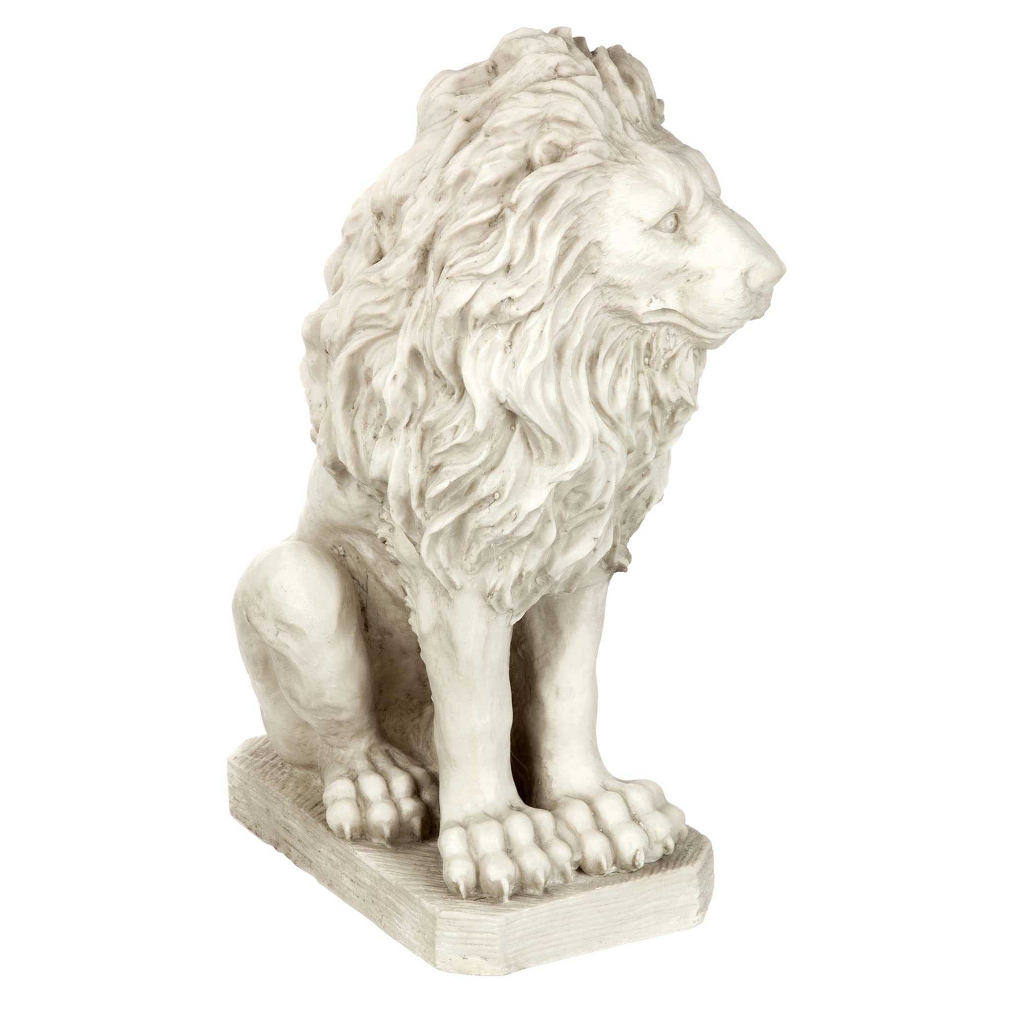 Design Toscano side profile highlighting muscular form and classic silhouette