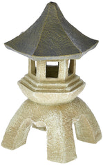 Design Toscano pagoda front view with balanced silhouette and calming presence