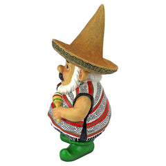 Design Toscano Pancho sombrero and guitar detail demonstrating realistic sculpting and charm