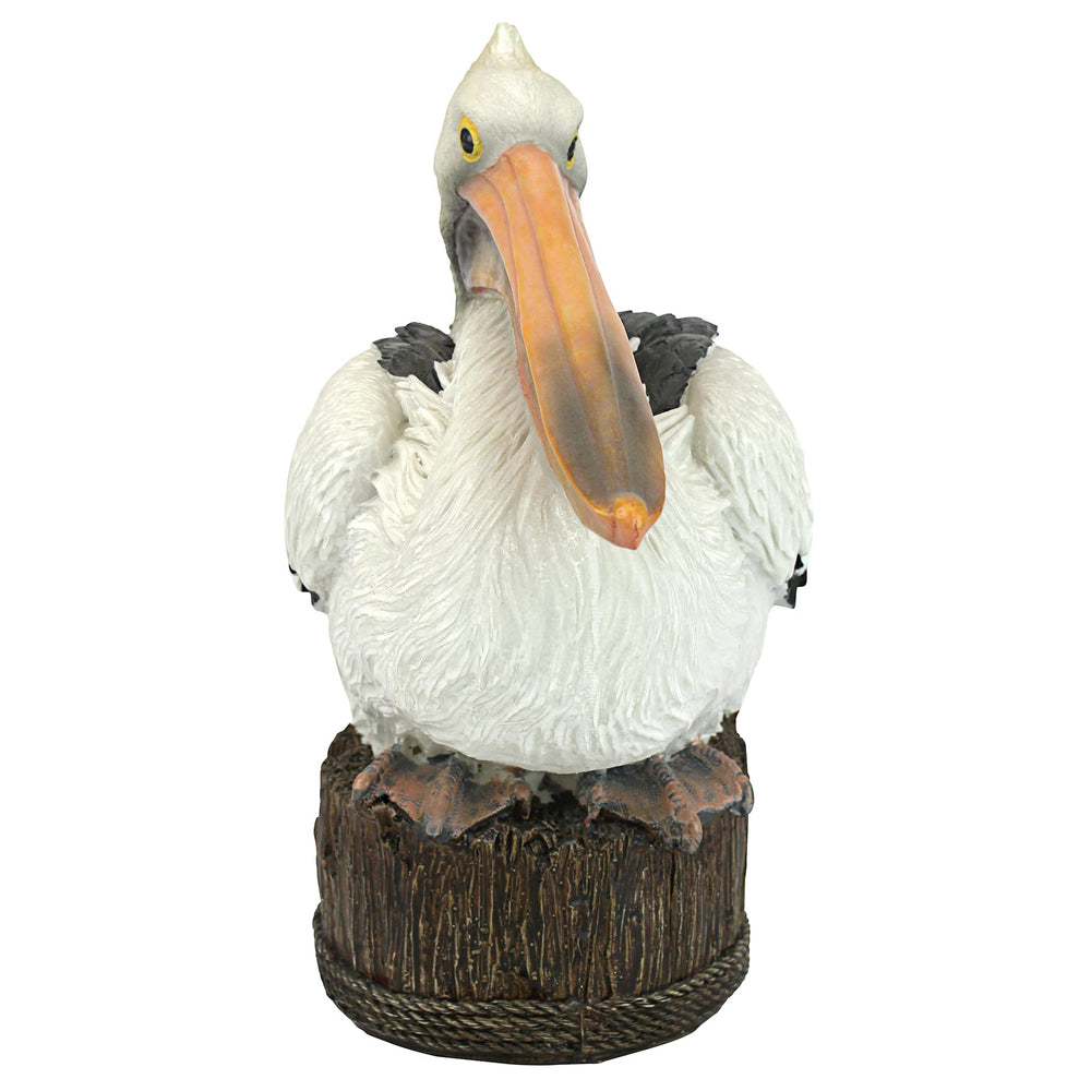 Design Toscano side profile focusing on long bill for lifelike coastal accent