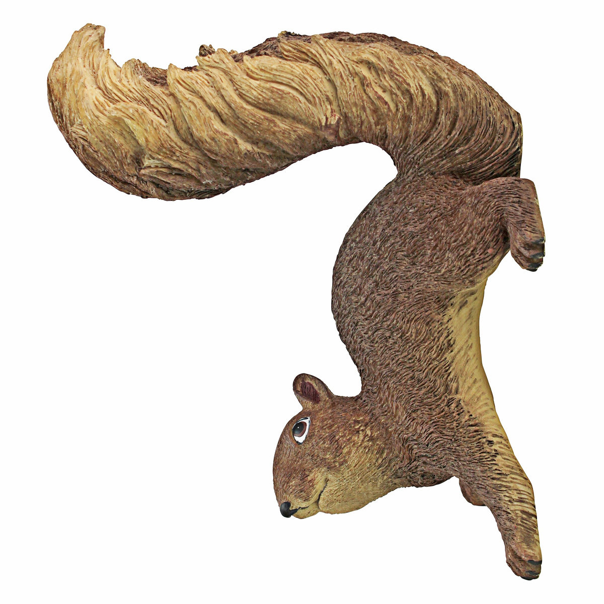 Design Toscano Simone front view shows lifelike squirrel detail and outdoor charm