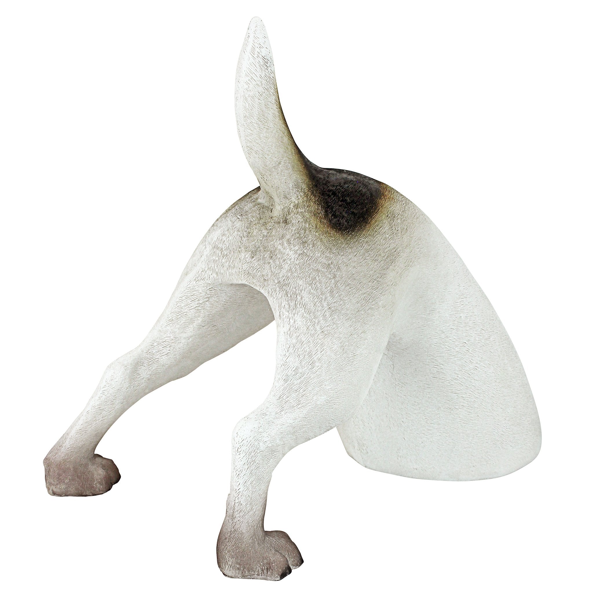 Design Toscano Terrence front view showing playful pose and durable finish
