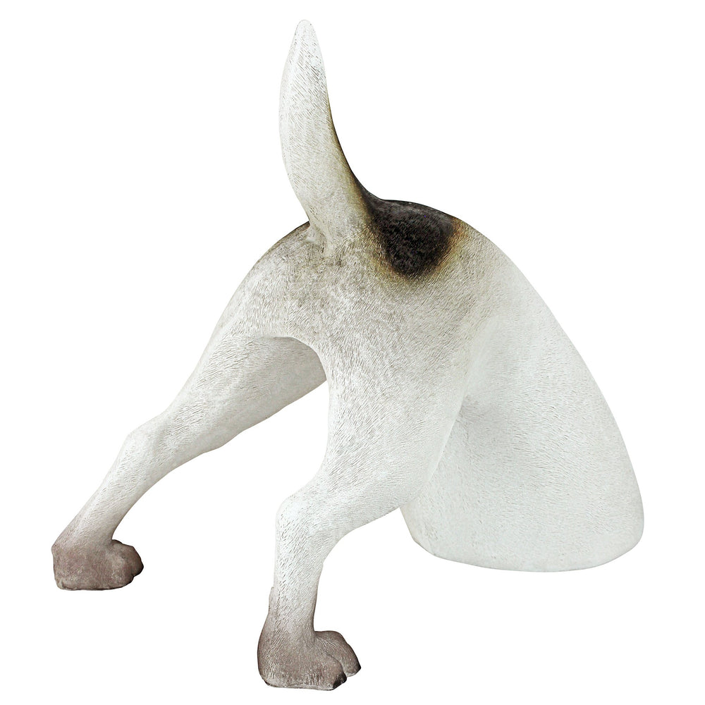 Design Toscano Terrence front view showing playful pose and durable finish