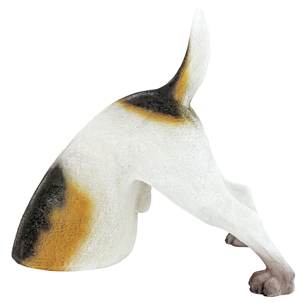 Design Toscano Terrence tail and dug soil effect adding whimsical charm