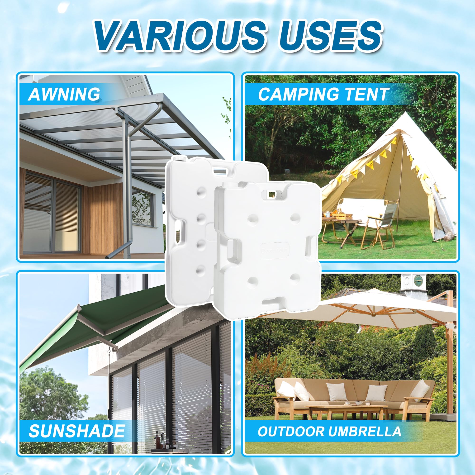 Desunqin self-adhesive tapes and screw cap accessories for quick installation and removal