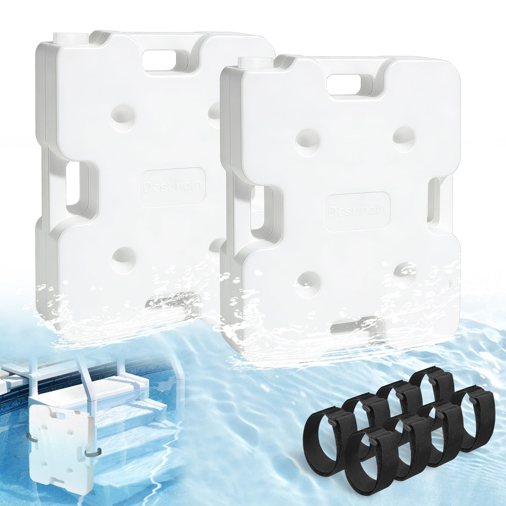 Desunqin front packaging showing two weights and straps for quick identification and safety