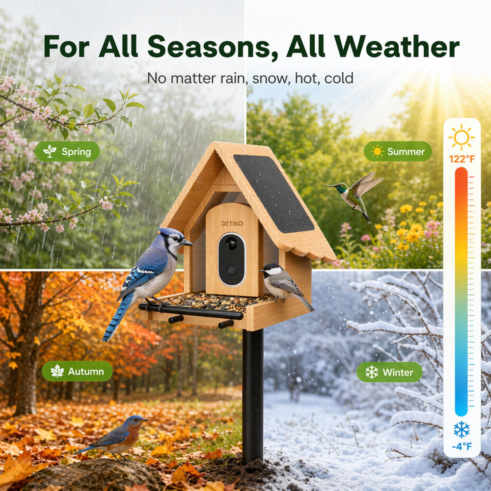 DETIKO two-way audio control detail, communicate quietly with wildlife