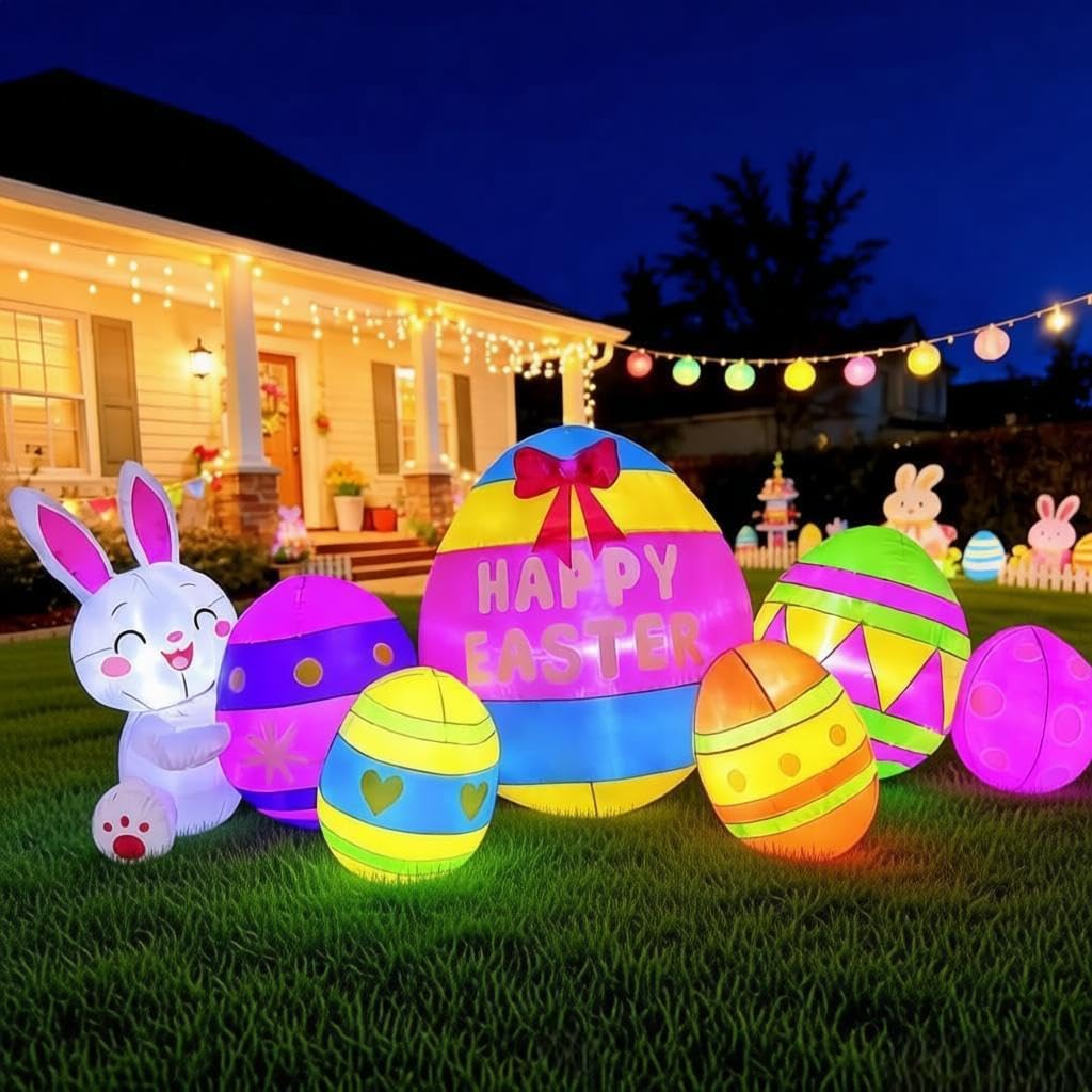 DEVONWIDE built-in LEDs glowing at dusk to create safe, warm evening ambiance