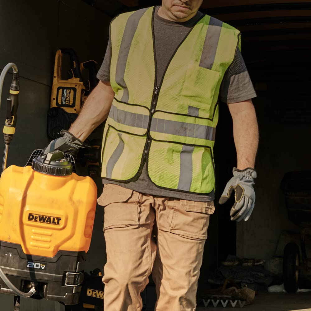 DEWALT 20V battery and charger showing cordless convenience and quick recharge