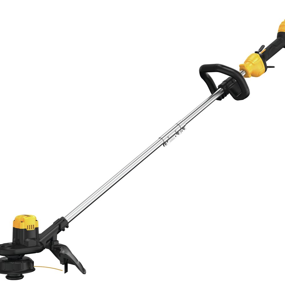 DEWALT converted blower mode clearing debris for quick cleanup
