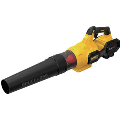 DEWALT DCBL772B side profile highlighting axial design for high-volume airflow and efficiency