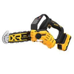 DEWALT front view showing tool and included 3Ah battery for instant use