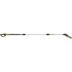DEWALT pole saw handle and controls delivering comfort and control