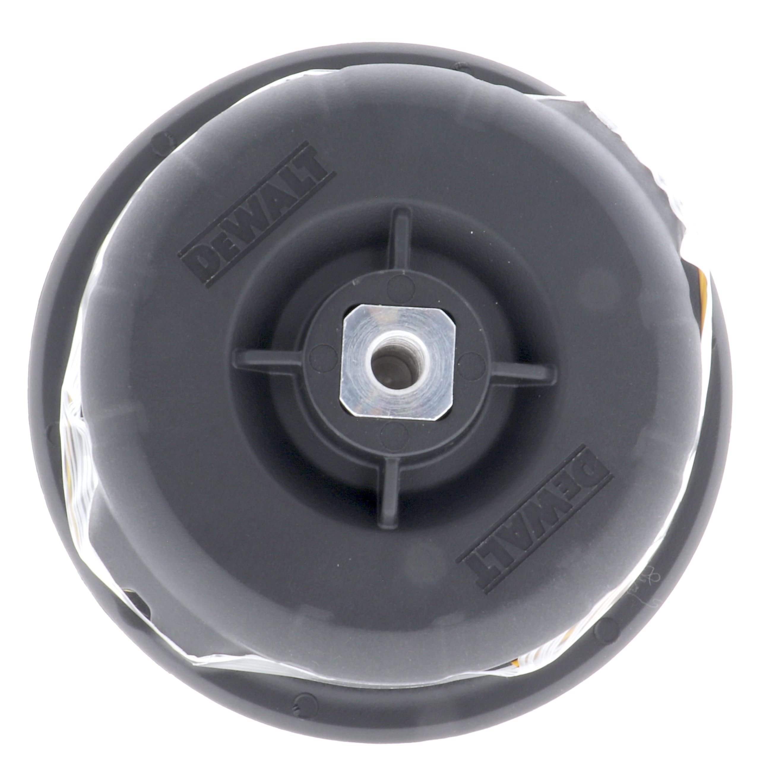 DEWALT spool close-up of trimmer line texture for reliable cutting