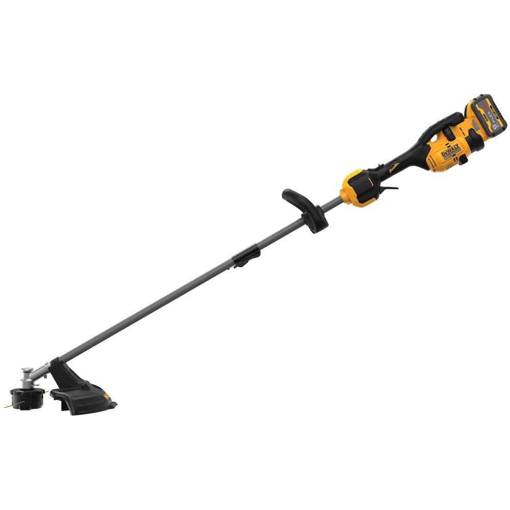 DEWALT quick-load spool close-up demonstrating easy re-spooling benefit