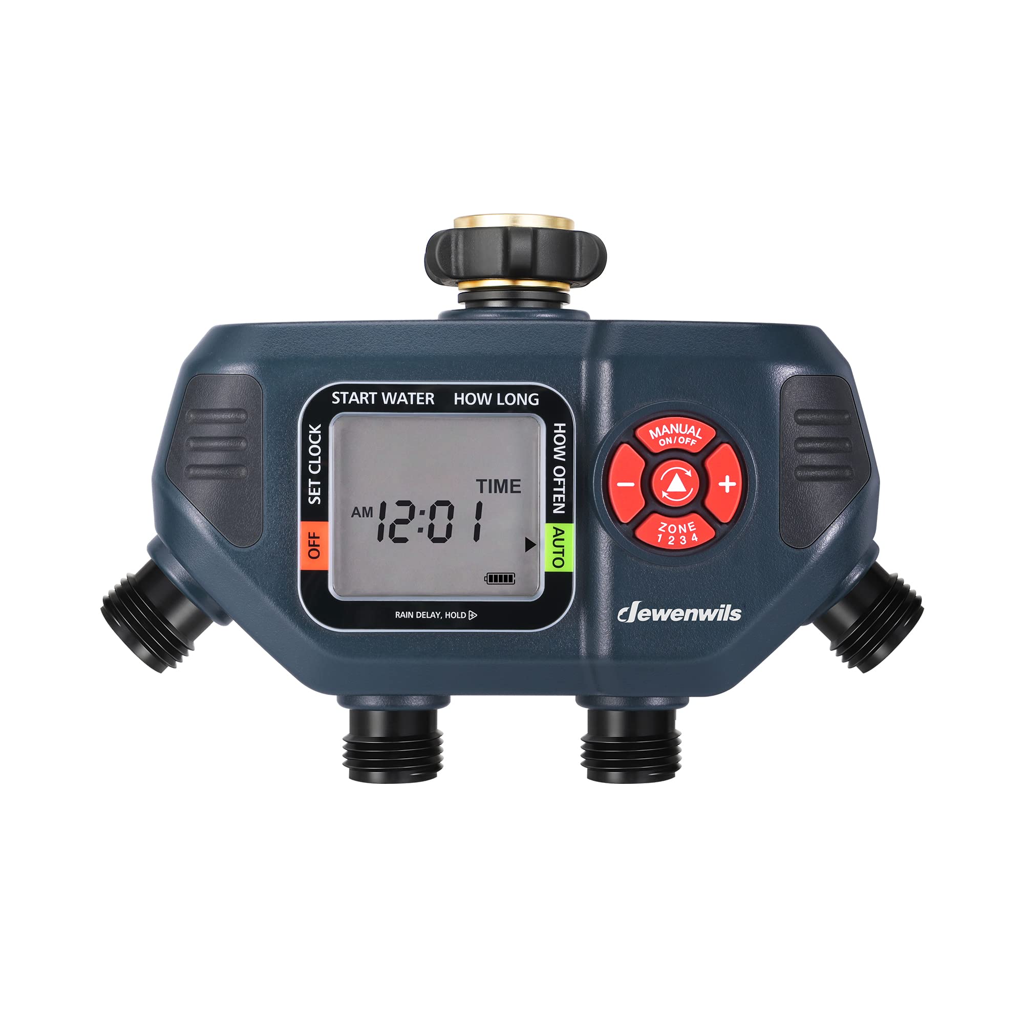 DEWENWILS front display showing clear controls and quick setup benefit