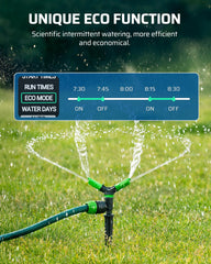 DEWENWILS weatherproof ABS housing side view offering sunproof outdoor protection