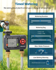 DEWENWILS weatherproof ABS housing showing UV and moisture resistance benefit