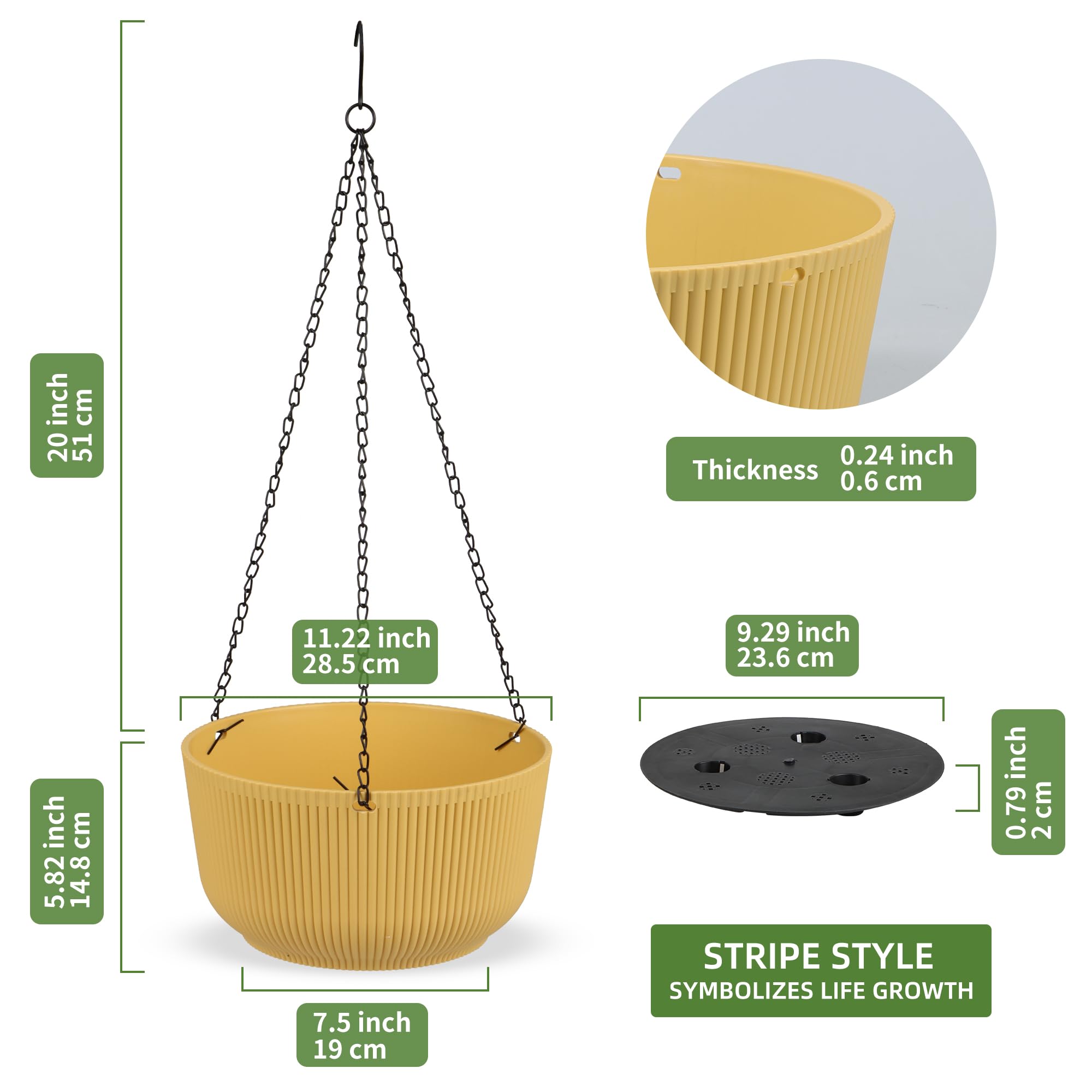 Dexceder striped exterior detail highlighting texture and durable finish that hides wear