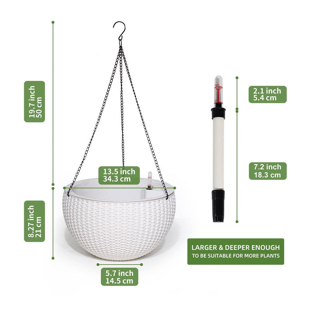 Dexceder water level gauge closeup helping users know when to refill reservoir