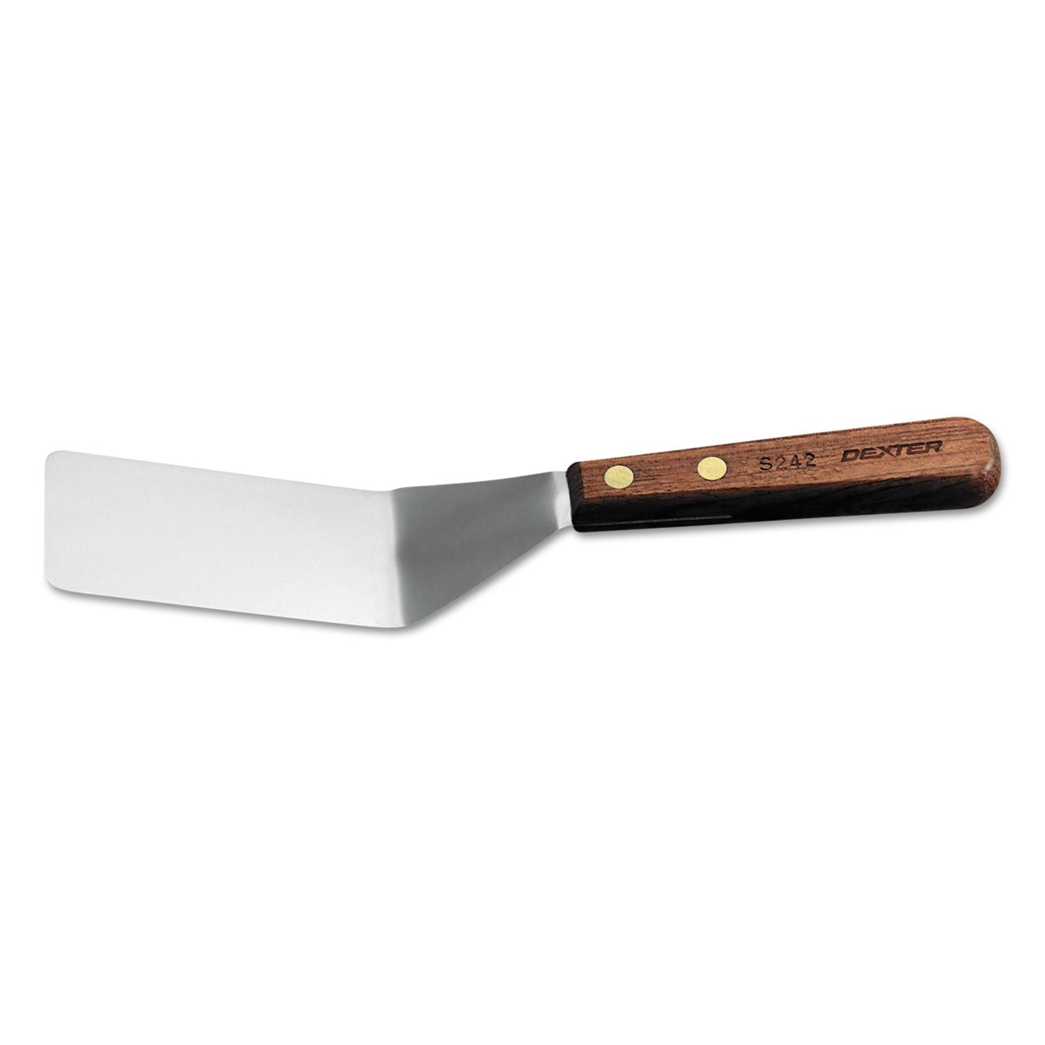 Dexter rosewood handle front view showing ergonomic grip and durable control