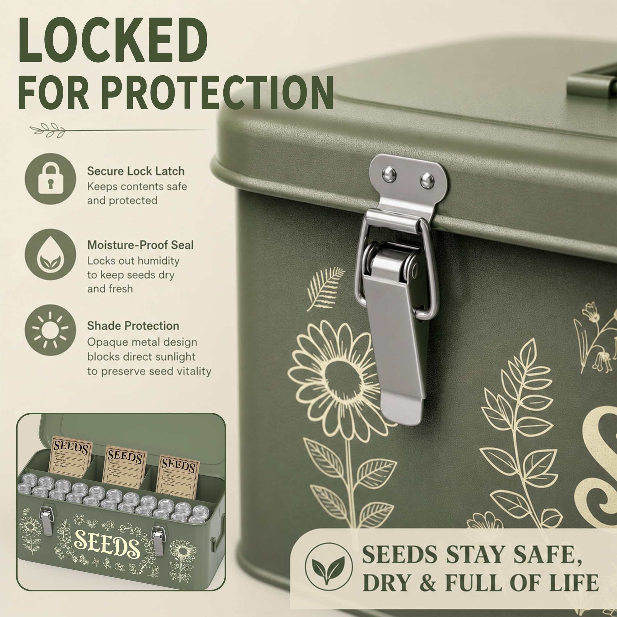 Dexyino protective envelopes and labels laid out for tagging varieties benefit clear labeling