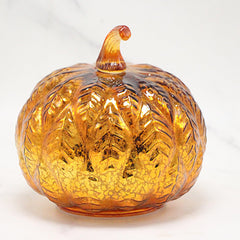 Deyivela top detail showing glass stem and artisan finish
