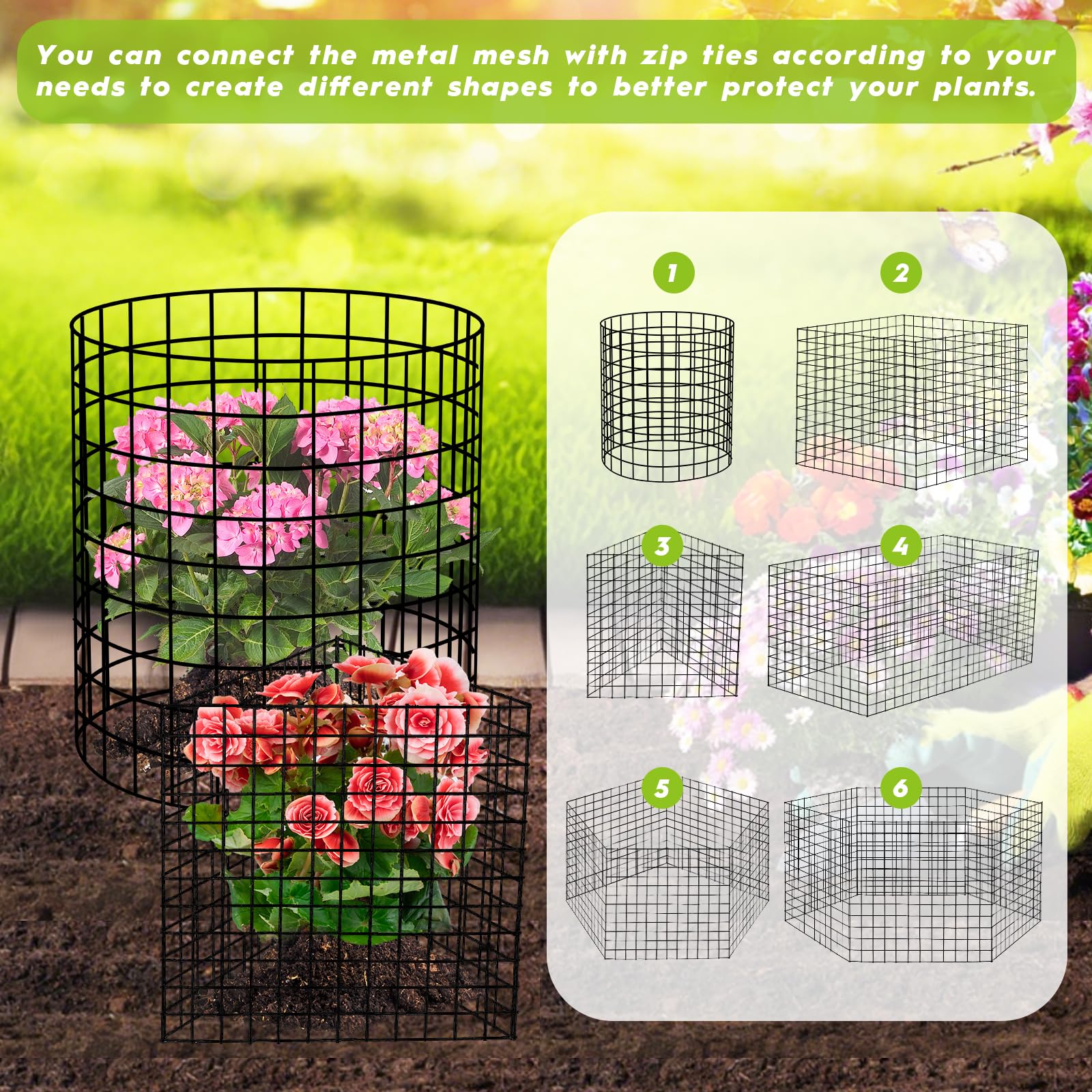 DFDNFF mesh texture highlighting PVC coating for rust resistance
