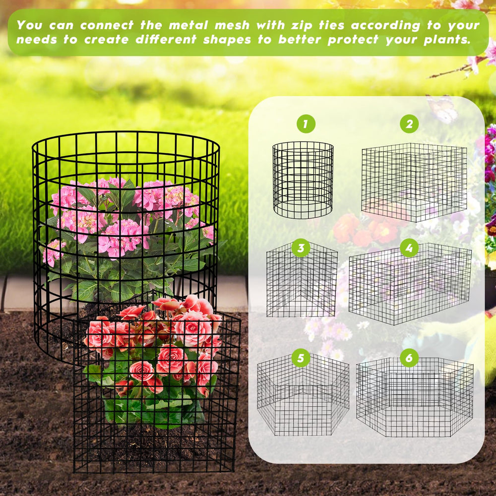 DFDNFF mesh texture highlighting PVC coating for rust resistance