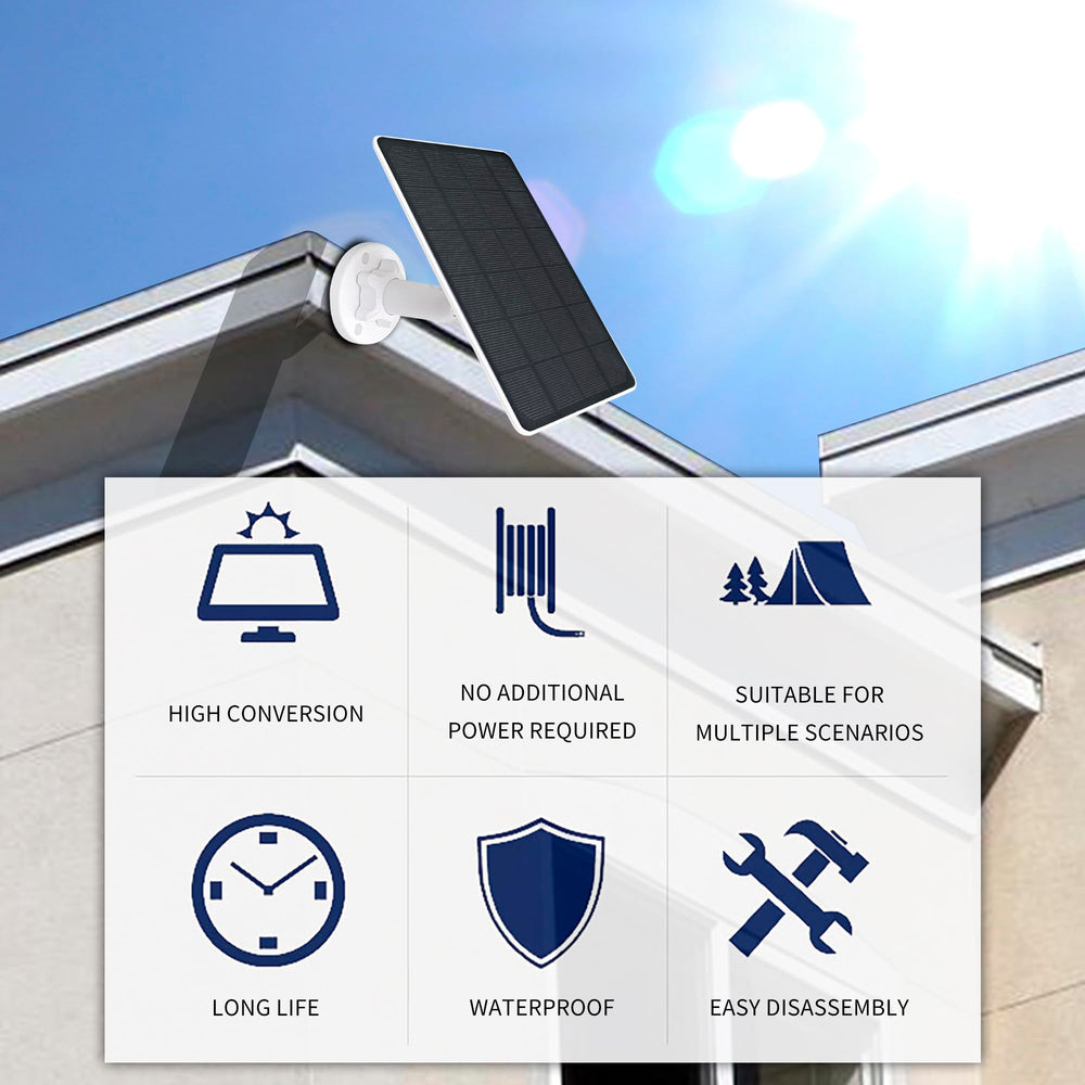 DFTIM adjustable 360-degree mount demonstrating flexible aiming to maximize sun exposure
