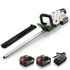 DGQHME front view of 20-inch trimmer showing compact profile and easy handling