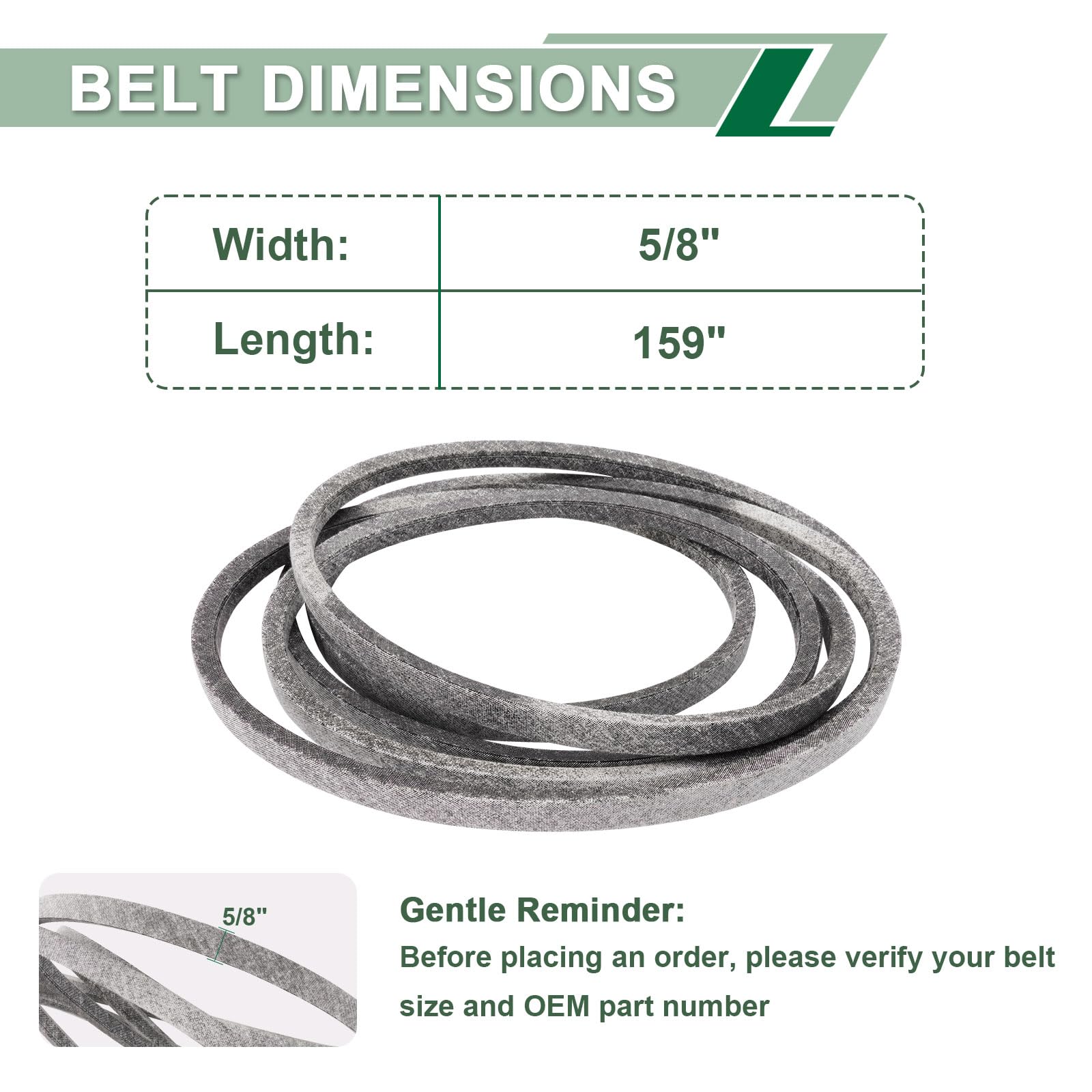 DHLPTX close-up of belt ribs and material texture, highlights wear resistance and strength