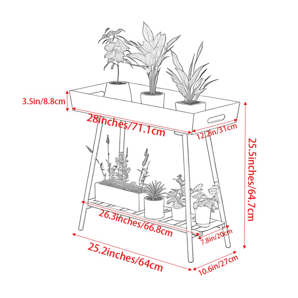 DHYGOTFUR lower open shelf holding pots and tools for extra storage benefit