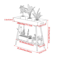 DHYGOTFUR lower open shelf holding pots and tools for extra storage benefit