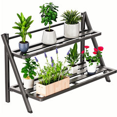 DHYGOTFUR front view assembled showing sturdy rustproof frame and clean modern look