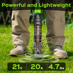 DIAINSKY three-claw steel head close detail for deep root removal