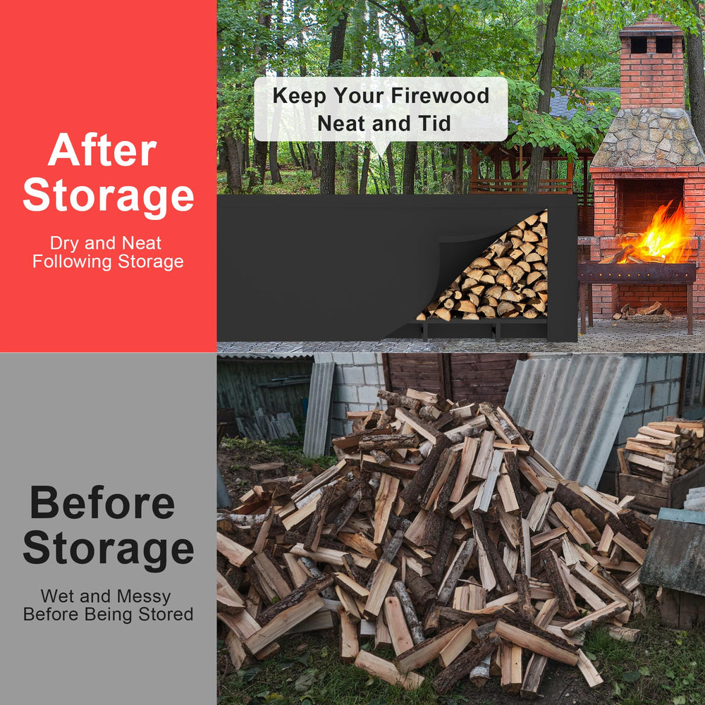 DIAMONDFORGE installed in backyard near firepit showing practical outdoor use