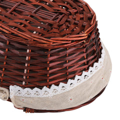 Dicunoy basket in picnic setting showing practical portability