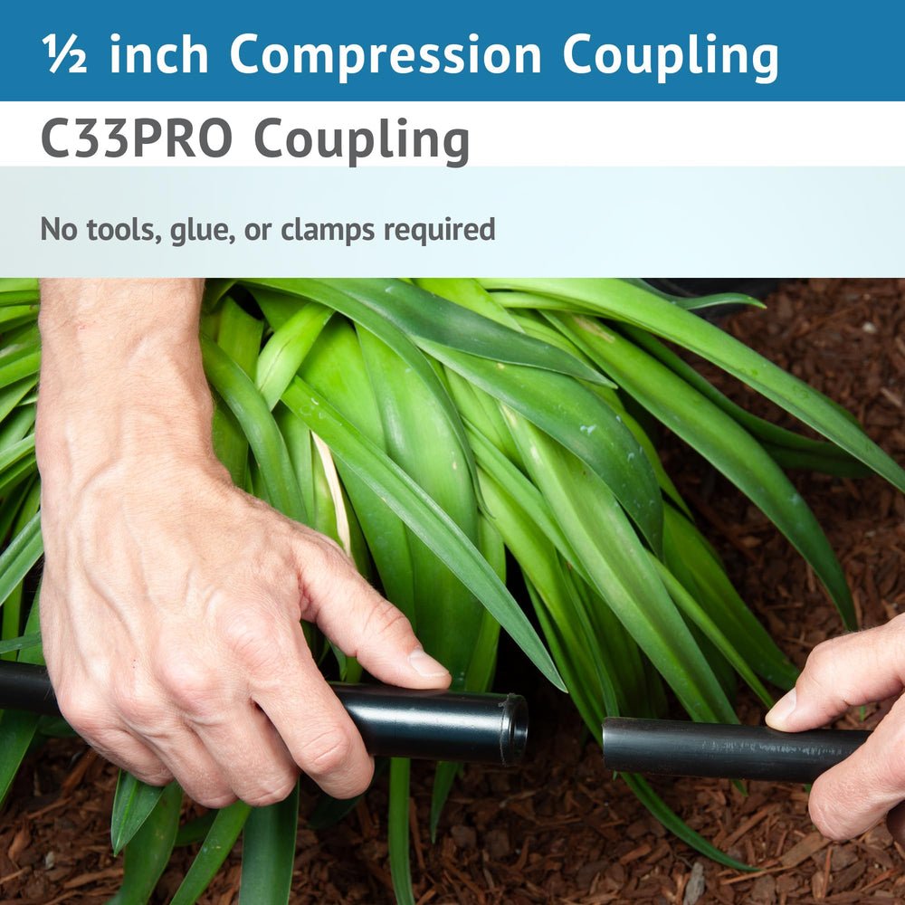 DIG coupling cross-section view showing internal compression mechanism for seal