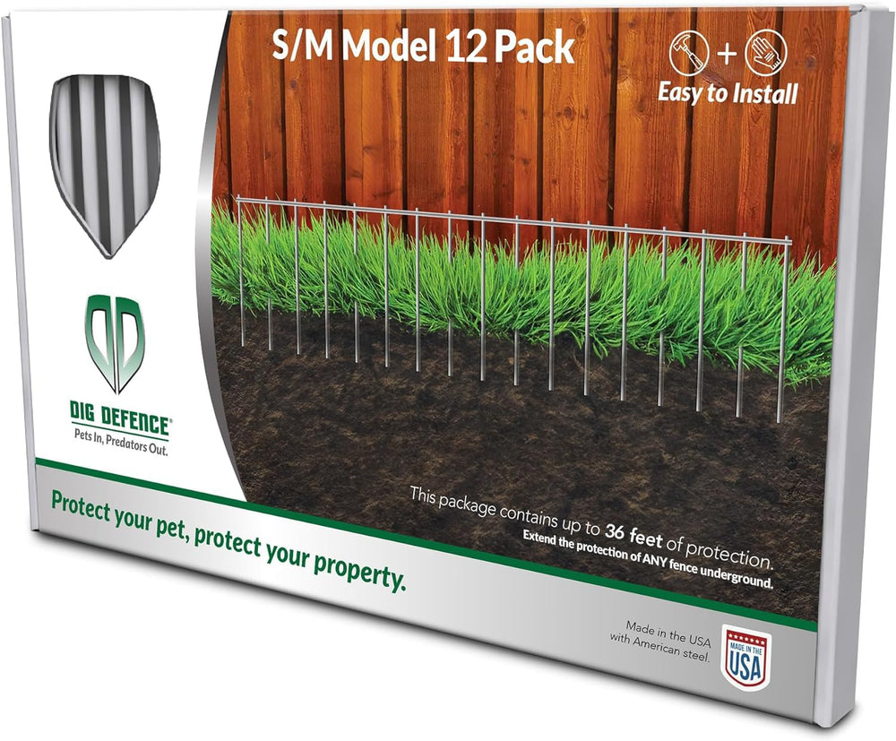 Dig Defence front packaging showing 12-pack and coverage