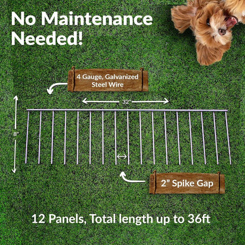 Dig Defence stacked panels for compact storage and easy transport