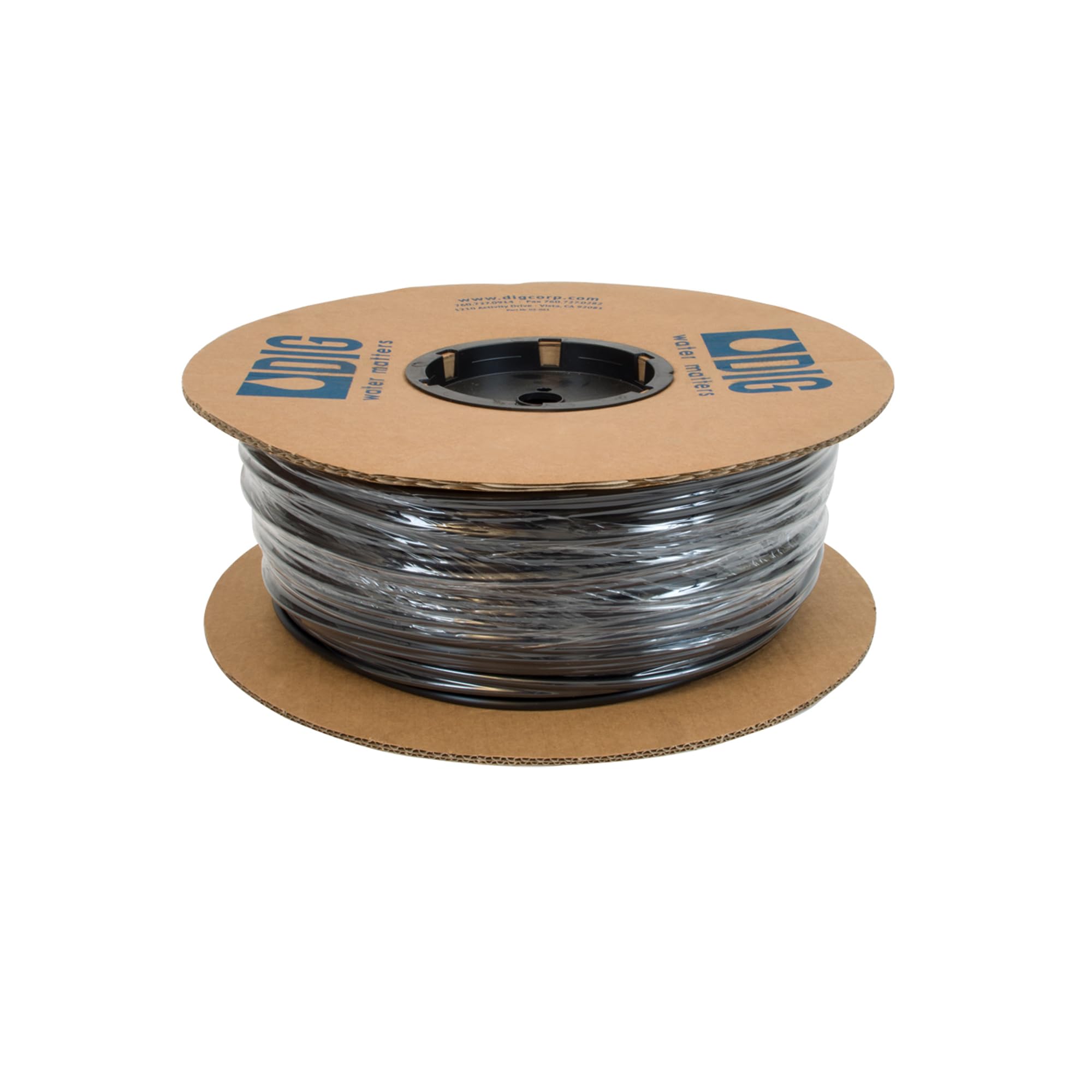 DIG ML-506 front view of 500-foot roll showing compact dripline, enables efficient irrigation