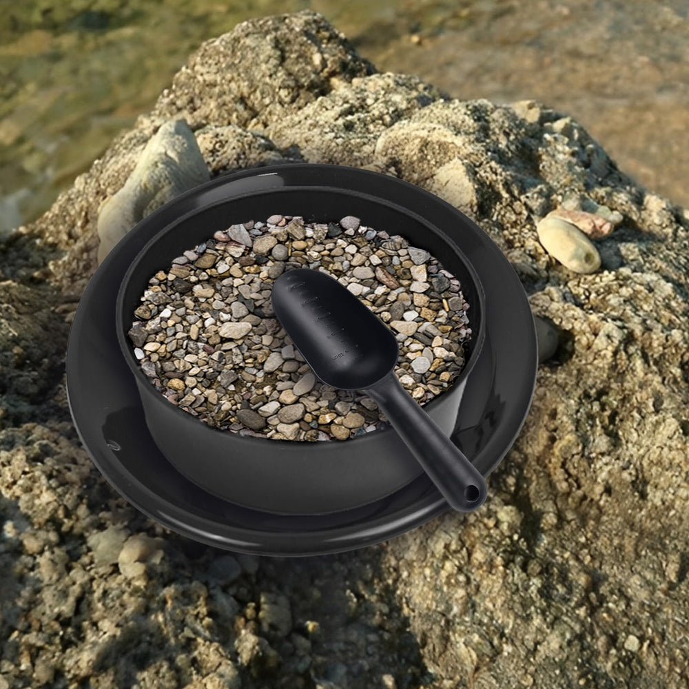 DigNew drawstring backpack packed with kit for easy transport to remote sites
