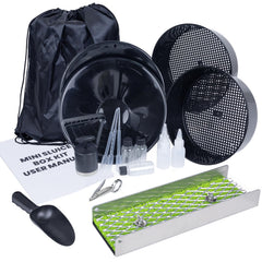 DigNew front view of complete kit showing all included components for quick setup