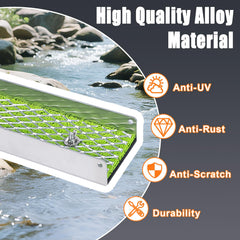 DigNew miner's moss and riffle detail capturing fine particles for improved recovery