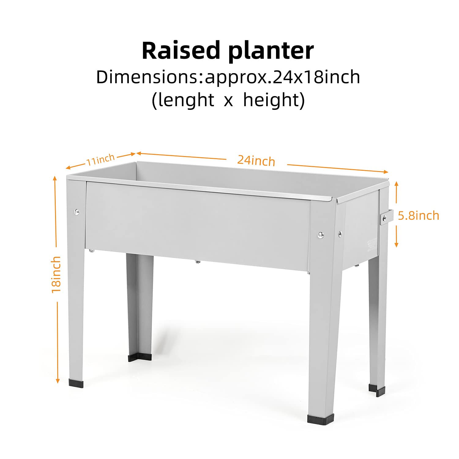 DIGTER size scale with hands demonstrating compact footprint and easy reach